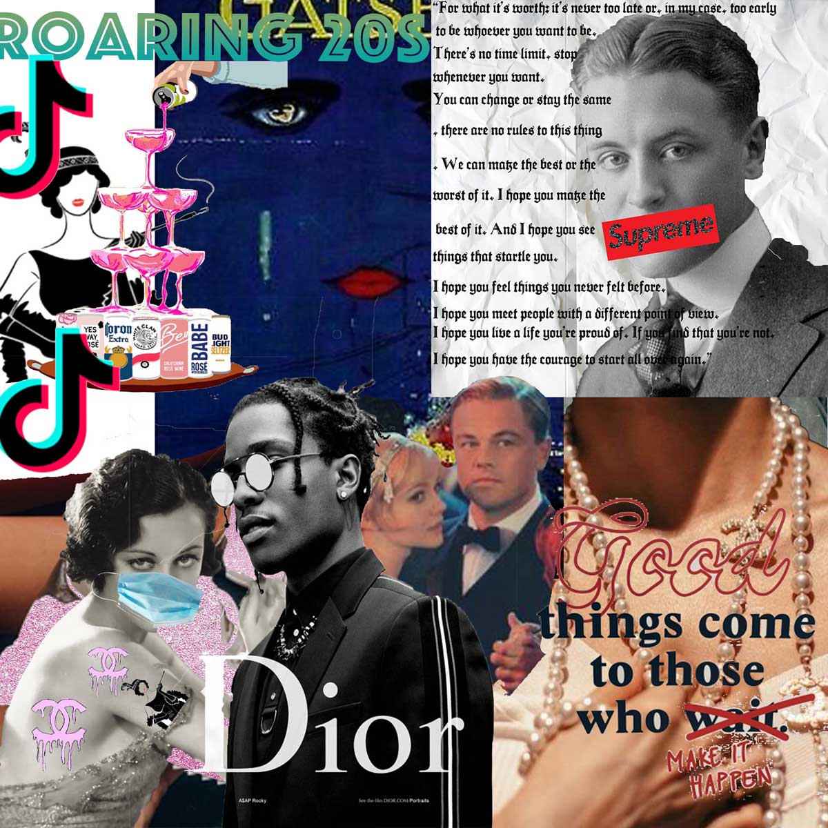 Roaring 20's collage